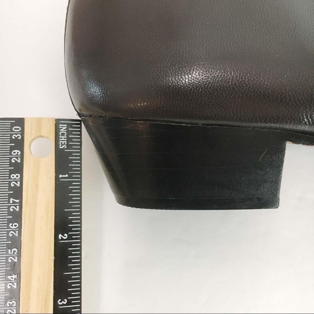 Giorgio Brutini Men's Brown Leather Heeled Loafers - Picture 11 of 11